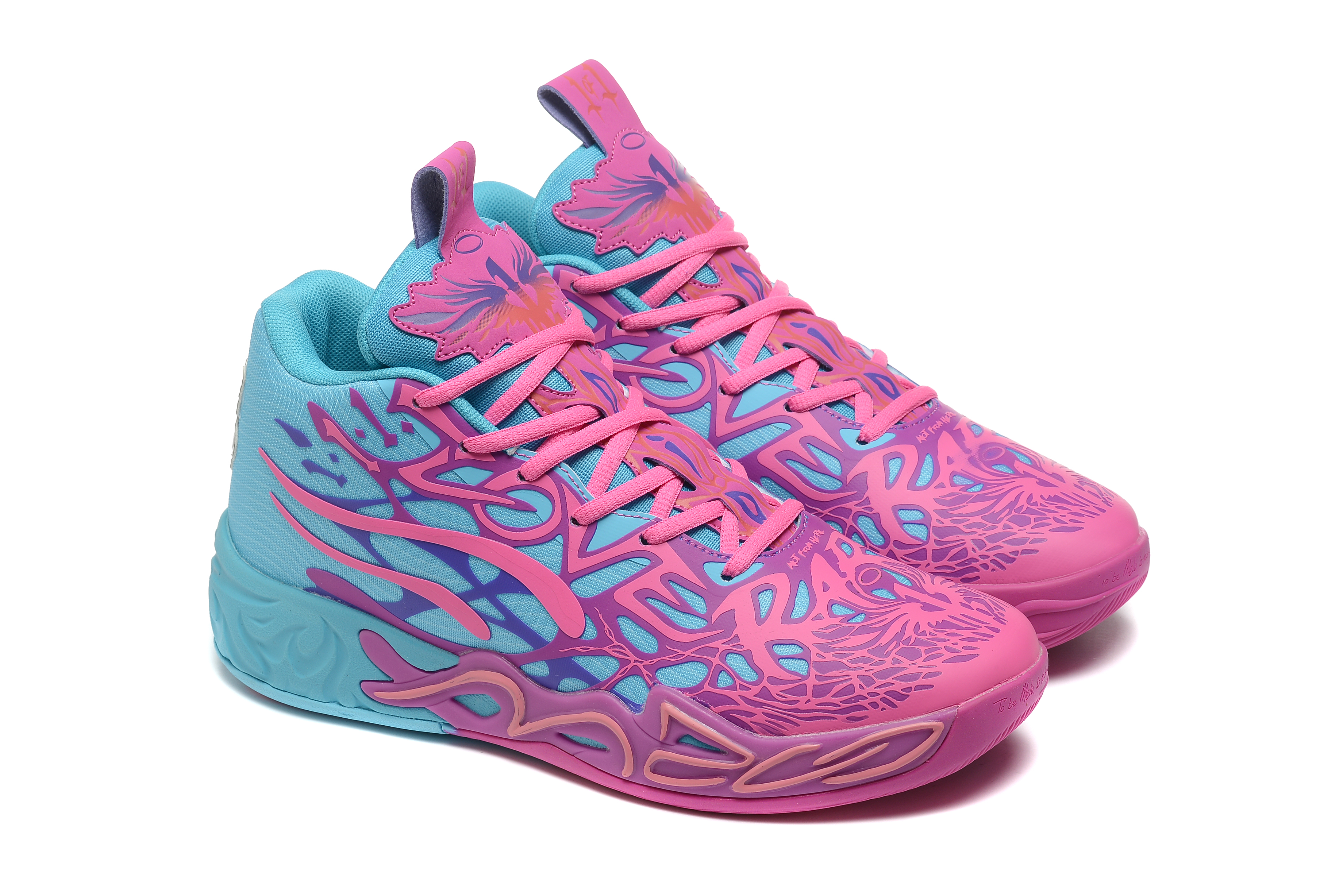 Puma LaMelo Ball MB.04 kids Purple Teal